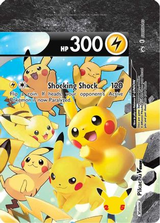 Pikachu V-Union - SWSH140 - SWSH: Sword & Shield Promo Cards #SWSH140