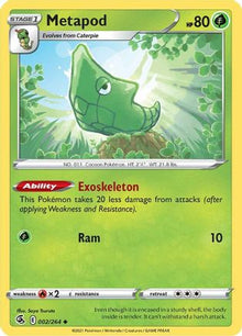 Metapod - SWSH08: Fusion Strike #002