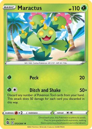 Maractus - SWSH08: Fusion Strike #012