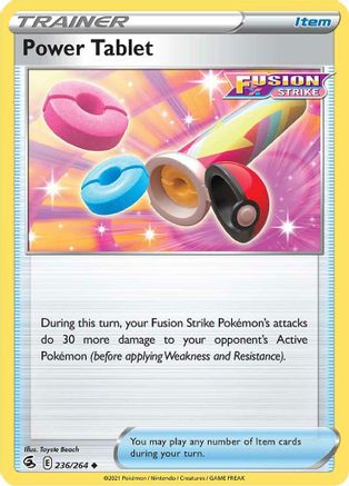 Power Tablet - SWSH08: Fusion Strike #236