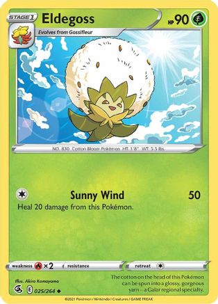 Eldegoss - SWSH08: Fusion Strike #025