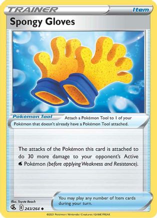 Spongy Gloves - SWSH08: Fusion Strike #243