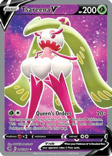 Tsareena V (Full Art) - SWSH08: Fusion Strike #246