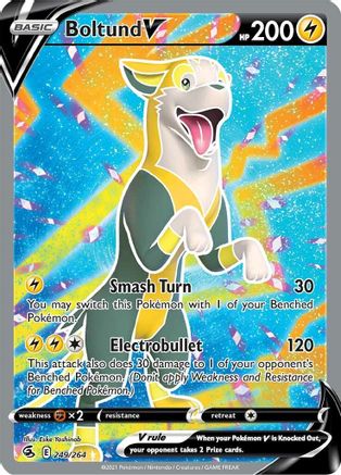 Boltund V (Full Art) - SWSH08: Fusion Strike #249