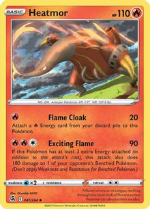 Heatmor - SWSH08: Fusion Strike #041