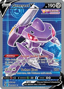 Genesect V (Full Art) - SWSH08: Fusion Strike #254