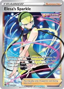 Elesa's Sparkle (Full Art) - SWSH08: Fusion Strike #260
