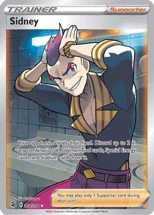 Sidney (Full Art) - SWSH08: Fusion Strike #264