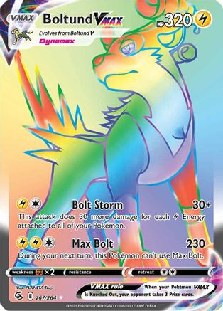 Boltund VMAX (Secret) - SWSH08: Fusion Strike #267
