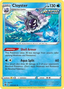 Cloyster - SWSH08: Fusion Strike #051