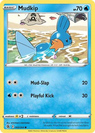 Mudkip - SWSH08: Fusion Strike #062