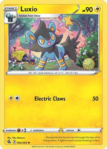 Luxio - SWSH08: Fusion Strike #092