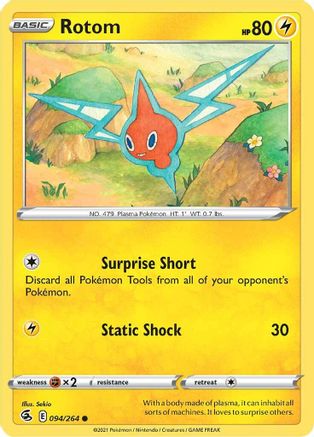 Rotom - SWSH08: Fusion Strike #094