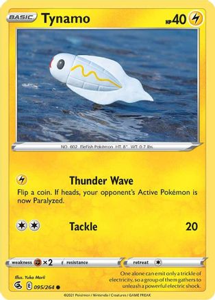 Tynamo - SWSH08: Fusion Strike #095