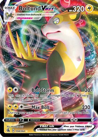 Boltund VMAX - SWSH08: Fusion Strike #104
