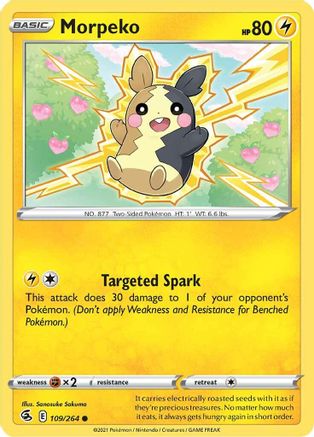 Morpeko (109) - SWSH08: Fusion Strike #109