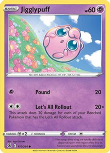 Jigglypuff - SWSH08: Fusion Strike #110