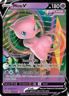 Mew V - SWSH08: Fusion Strike #113