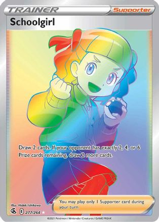 Schoolgirl (Secret) - SWSH08: Fusion Strike #277