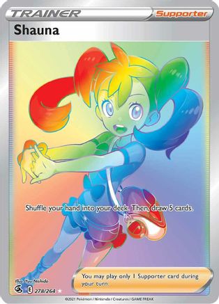 Shauna (Secret) - SWSH08: Fusion Strike #278