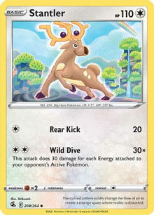Stantler - SWSH08: Fusion Strike #208