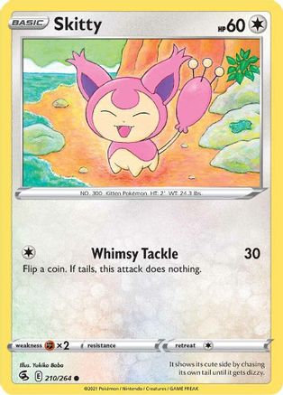 Skitty - SWSH08: Fusion Strike #210
