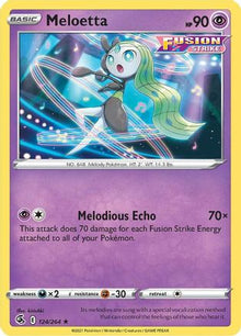 Meloetta - SWSH08: Fusion Strike #124