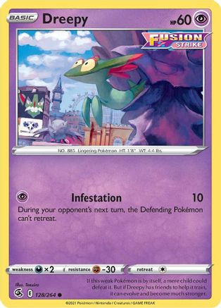 Dreepy - SWSH08: Fusion Strike #128