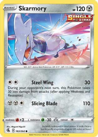 Skarmory - SWSH08: Fusion Strike #182