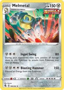 Melmetal - SWSH08: Fusion Strike #189