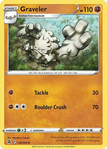 Graveler - SWSH08: Fusion Strike #136