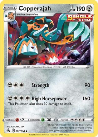 Copperajah - SWSH08: Fusion Strike #192