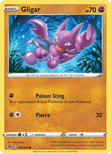 Gligar - SWSH08: Fusion Strike #140