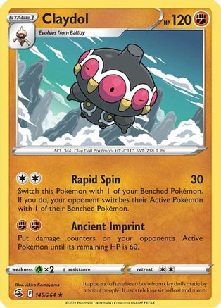 Claydol - SWSH08: Fusion Strike #145