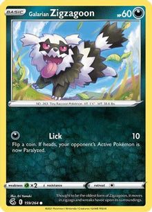 Galarian Zigzagoon - SWSH08: Fusion Strike #159