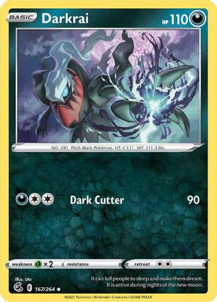 Darkrai - SWSH08: Fusion Strike #167