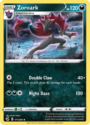 Zoroark - SWSH08: Fusion Strike #171