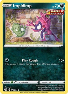 Impidimp - SWSH08: Fusion Strike #176