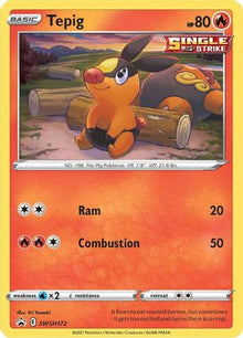 Tepig - SWSH172 - SWSH: Sword & Shield Promo Cards #SWSH172