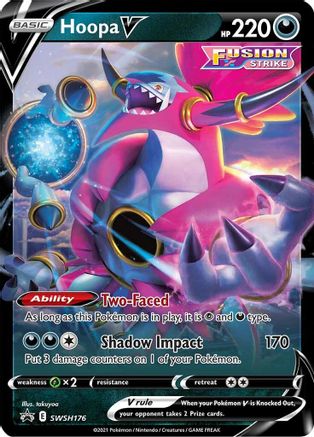 Hoopa V - SWSH176 - SWSH: Sword & Shield Promo Cards #SWSH176