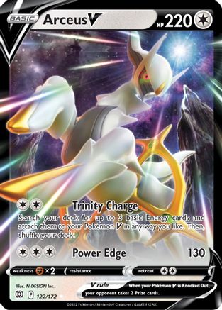 Arceus V - SWSH09: Brilliant Stars #122