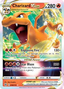 Charizard VSTAR - SWSH09: Brilliant Stars #018