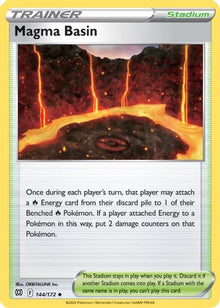Magma Basin - SWSH09: Brilliant Stars #144