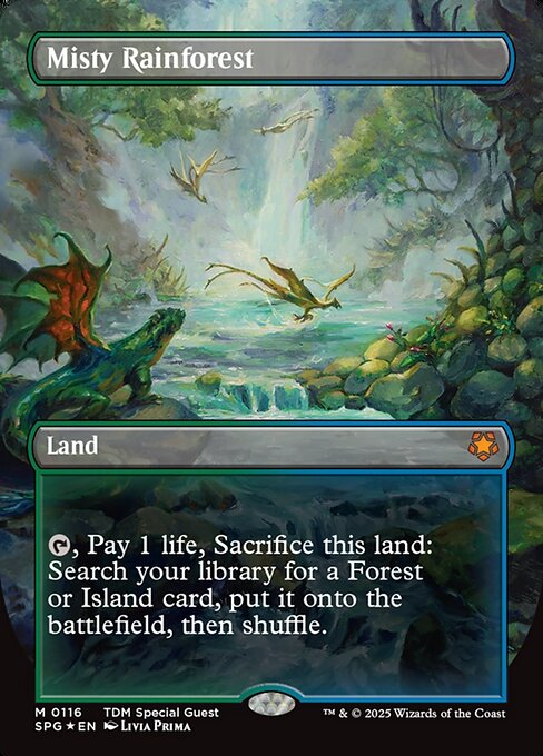 Misty Rainforest - (spg-116) - Near Mint (*Foil )