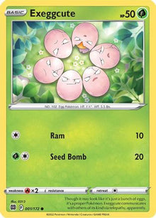Exeggcute - SWSH09: Brilliant Stars #001