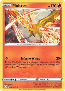Moltres - SWSH09: Brilliant Stars #021