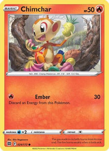 Chimchar - SWSH09: Brilliant Stars #024