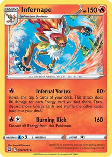 Infernape - SWSH09: Brilliant Stars #026
