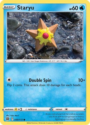 Staryu - SWSH09: Brilliant Stars #030