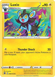 Luxio - SWSH09: Brilliant Stars #050